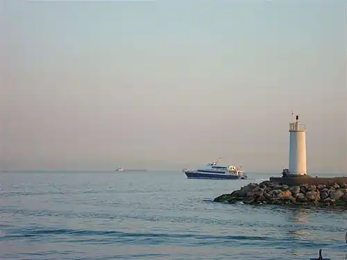 View of Marmara Sea from Istanbul