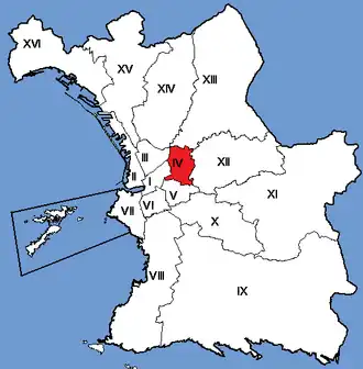 Location within Marseille