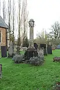 Churchyard cross, St Mary's churchyard