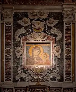 13th-century painting of the Madonna della Bruna