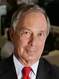 Independent Mayor of New York City Michael Bloomberg from New York (2002–2013)[24]