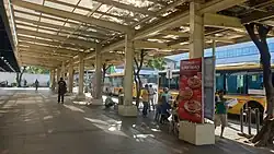 Northbound Ayala bus stop, beside McKinley Exchange Corporate Center
