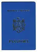 Moldovan passport 2009 Series B