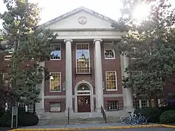 Melrose Hall, built in 1929, is the administrative center of the institution