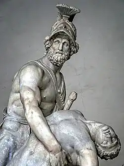 Ajax Bearing the Corpse of Achilles, Flavian Era, 1st ct.