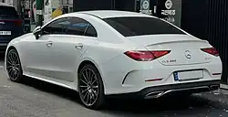 Rear view of a CLS 450 4Matic