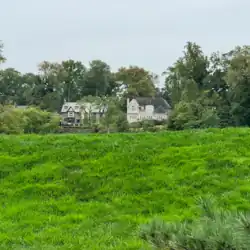 Merion Golf Manor viewed from the Merion Golf Club