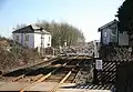 Metheringham Crossing and signal box pictured in 2010. Note semaphore signal.
