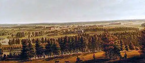 View of Gatchina Manor from the Signal Tower of Gatchina Palace