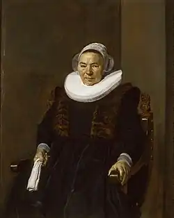 Portrait of Mevrouw Bodolphe (1643) by Frans Hals. Bequest to Yale University Art Gallery.