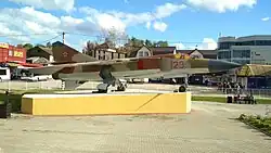 The MiG-23 monument