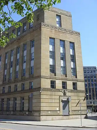 Michael J. Dillon Memorial United States Courthouse (1936) by Edward Brodhead Green