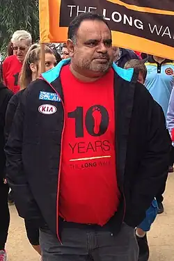 Michael Long is from the Tiwi Islands