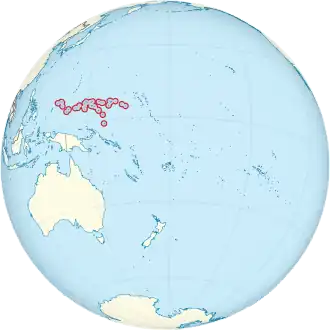 Location of US Naval Base