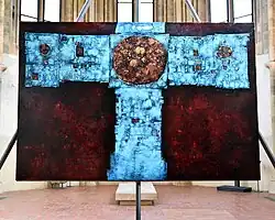 Mikuláš Medek, Cross, altarpiece in Jedovnice (1963)