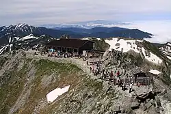 Birds eye view of the shrine