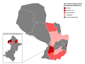 Miss Grand Paraguay 2018