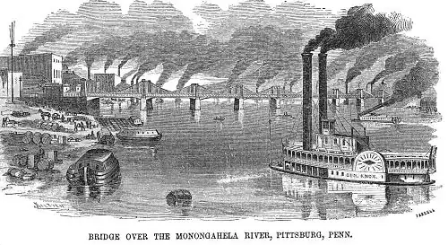 Monongahela River Scene, 1857[36]