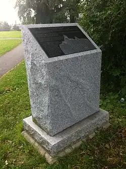 Monument Halifax School for the Deaf, Gottingen St., Halifax, Nova Scotia