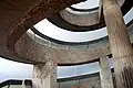 Monument of Reunification spiral staircase