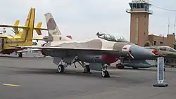 Royal Moroccan Air Force F-16 at the 2012 Marrakech Air Show