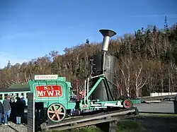 "Old Peppersass" of the Mt. Washington Cog Railway, US