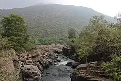 Mountain near the hogenakkal falls