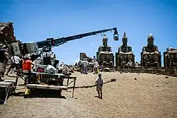 Technocrane in production