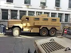 A Cougar HE in Casablanca during the shooting of the Moroccan-Chinese movie Operation Red Sea