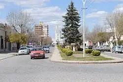 25 de Mayo Boulevard in Coronel Pringles