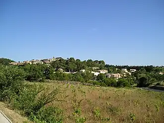 A general view of Murviel-lès-Montpellier