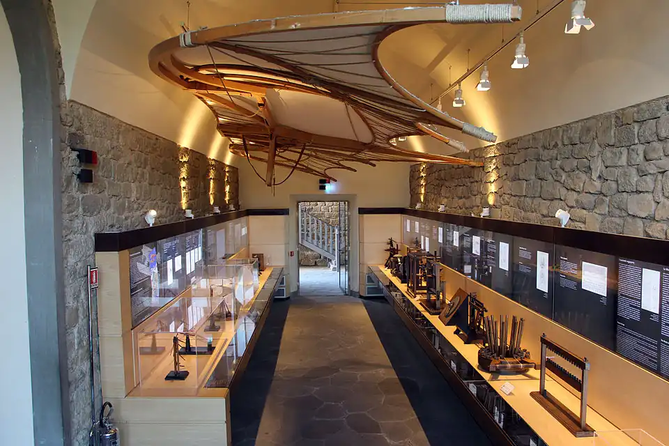 A section of the museum