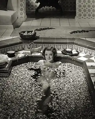 Myrna Loy in The Barbarian (1933), a pre-Code Hollywood production