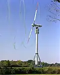 MOD-0, smoke test, downwind rotor configuration, 1982