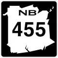 Route&nbsp;455 marker
