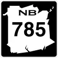 Route&nbsp;785 marker