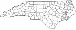Location of Earl, North Carolina