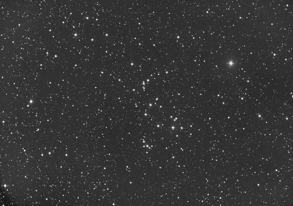 Image of the open cluster NGC 6633