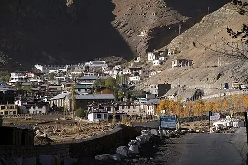 Kaza in Spiti valley