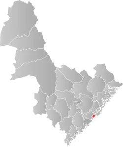 Hisøy within Aust-Agder