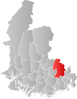Øvrebø og Hægeland within Vest-Agder