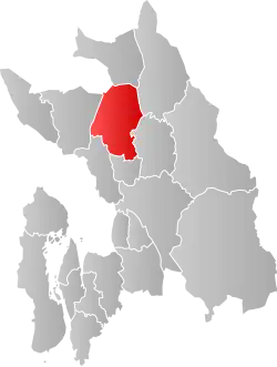 Nannestad within Akershus