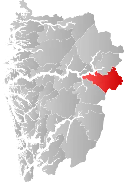 Lærdal within Vestland