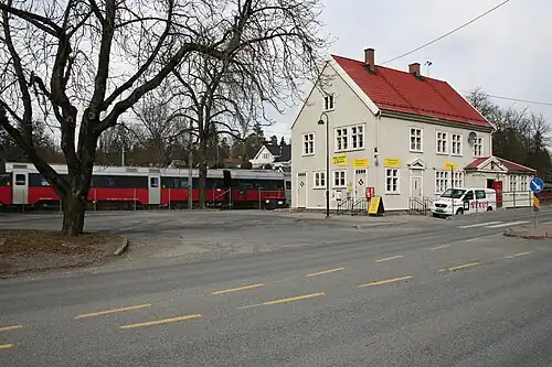 Blommenholm Railway Station, Norway