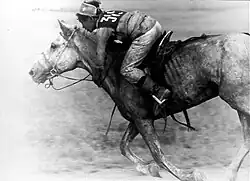 Rider during Naadam festival