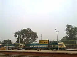 Shot of twin WDG4 at Nalhati