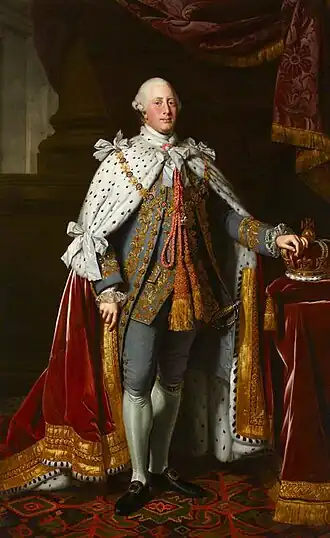 Portrait of George III, 1768