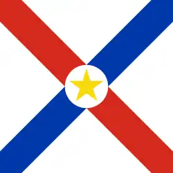 Naval jack of Paraguay