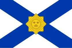 Naval jack of Uruguay