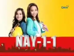An image of Gladys Reyes and Jaya. The series title is displayed on the lower part of the image. The logo of GMA Network is displayed on the upper right side of the image.